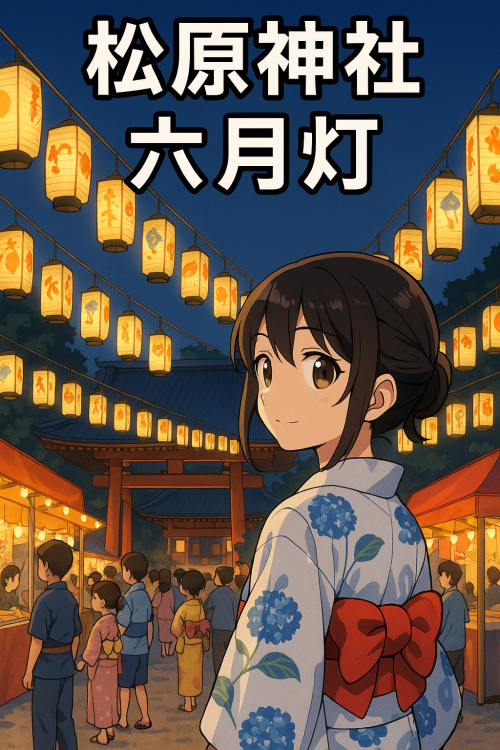 [終了]鹿児島 松原神社六月灯2025 ～幻想的な夏の夜～ - 鹿児島イベント情報