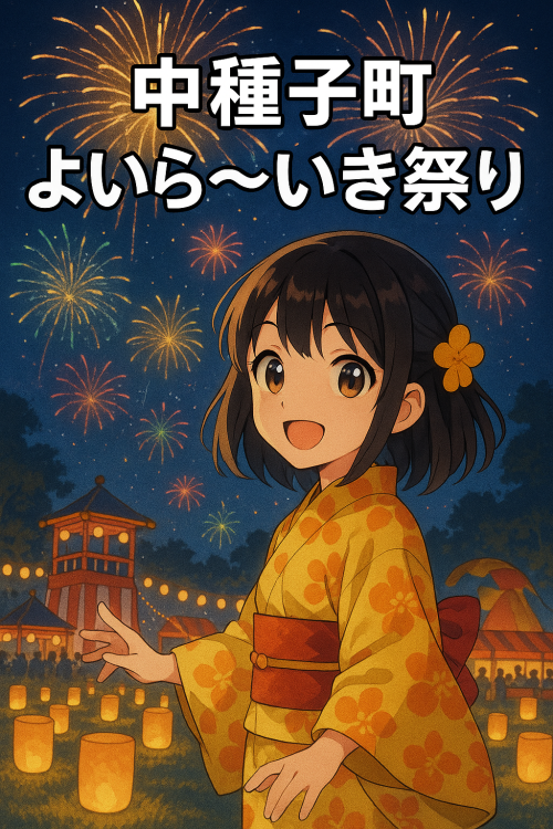 [終了]鹿児島中種子 第57回中種子町よいら〜いき祭り2025 ～地元の伝統とおもてなし～ - 鹿児島イベント情報