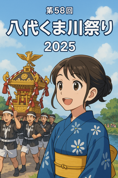 [終了]熊本 第58回八代くま川祭り2025 ～愛情あふれるこの夏祭り～ - 鹿児島イベント情報