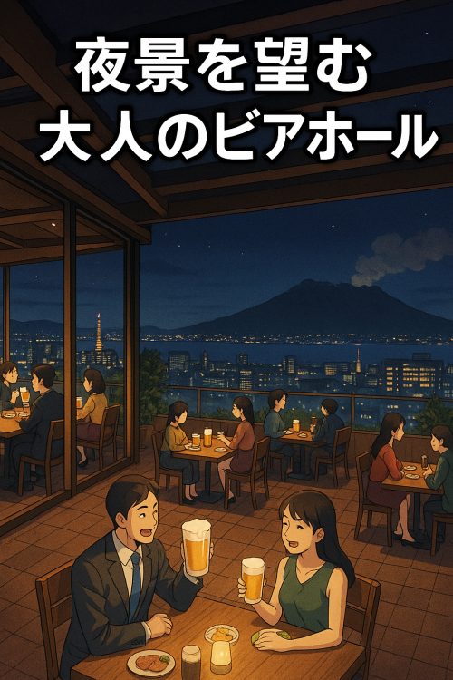 [終了]鹿児島 黒ノ壽 夜景を望む大人のビアホール2025 ～大人だけの最高のひとときを～ - 鹿児島イベント情報
