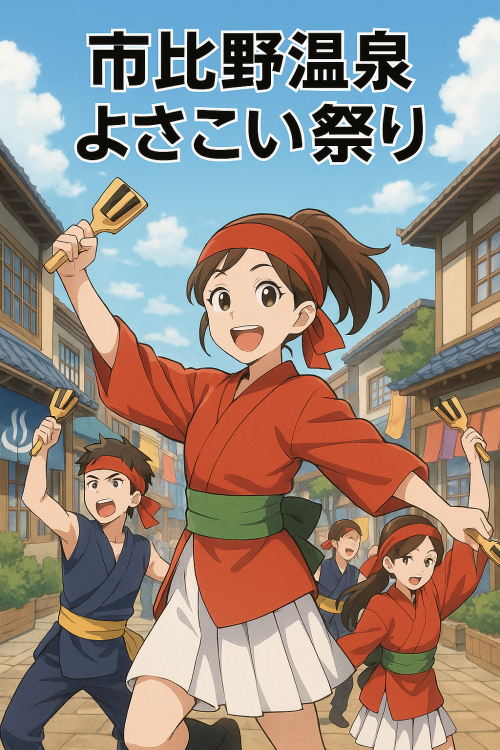 [終了]鹿児島薩摩川内 第20回 市比野温泉よさこい祭り 2025 ～温泉街が踊る、心弾む祭り～ - 鹿児島イベント情報