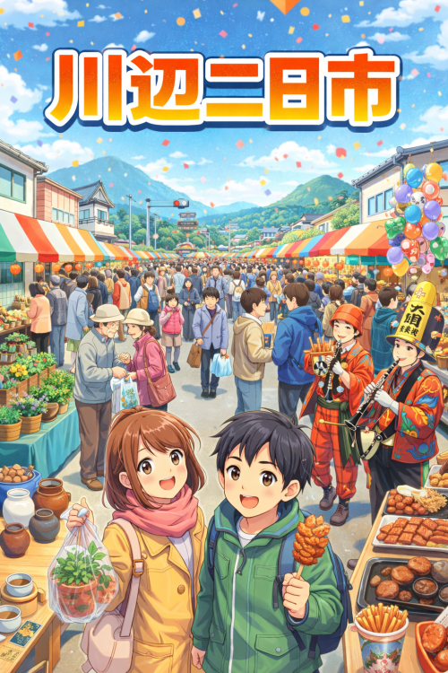[終了]鹿児島南九州 川辺二日市 2026 ～南薩に春を告げる伝統市～ - 鹿児島イベント情報
