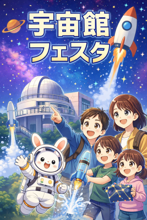 [終了]鹿児島 薩摩川内市せんだい宇宙館 宇宙館フェスタ 2026-03 ～春休み、宇宙を体験する一日～ - 鹿児島イベント情報