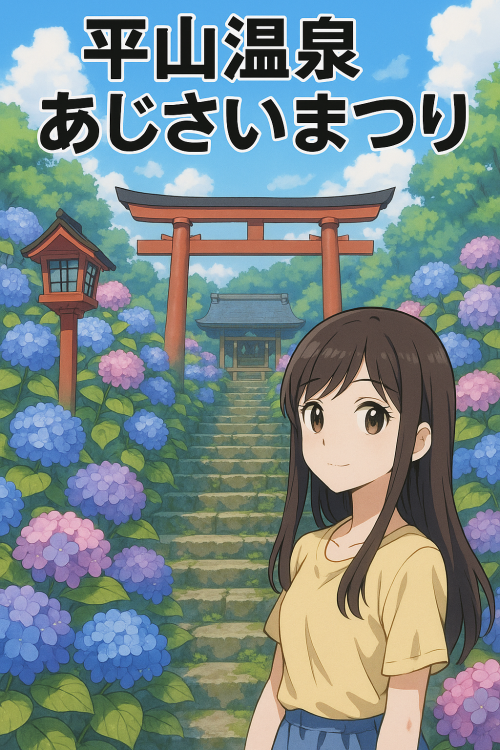 [終了]熊本山鹿 第４回 平山温泉「あじさいまつり」2025 ～大人の癒やし時間～ - 鹿児島イベント情報