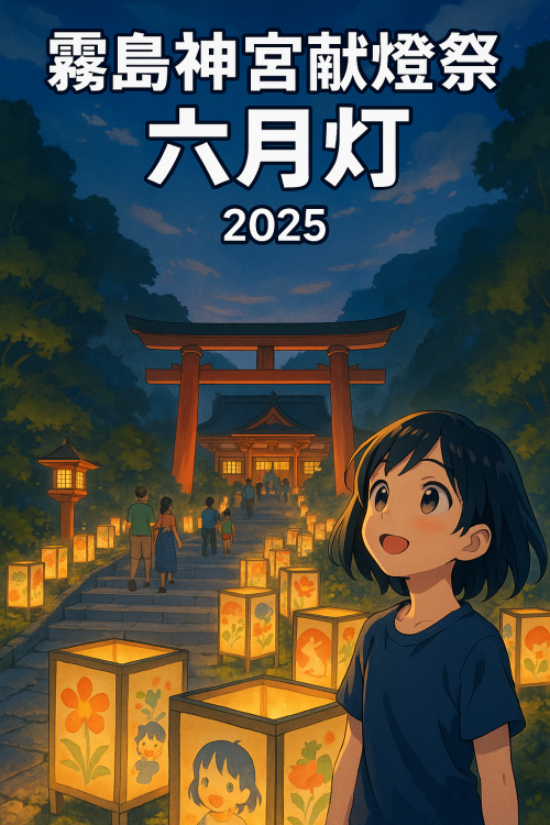 [終了]鹿児島 霧島神宮献燈祭 六月灯 2025 ～夏の思い出づくりに～ - 鹿児島イベント情報