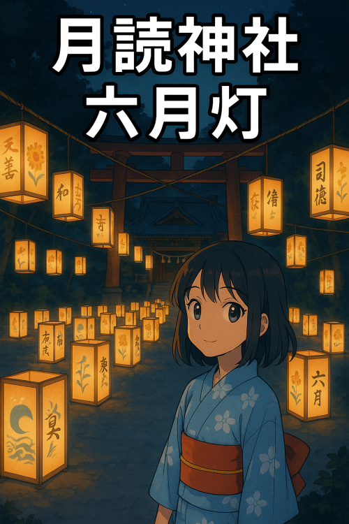 [終了]鹿児島 月讀神社六月灯2025 ～静寂と幻想の夏夜を歩く～ - 鹿児島イベント情報