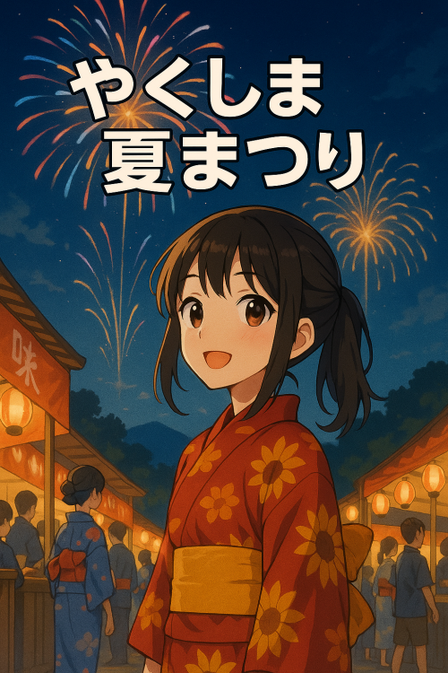 [終了]鹿児島屋久島 第52回やくしま夏まつり2025 ～自然と文化を感じられる一日～ - 鹿児島イベント情報