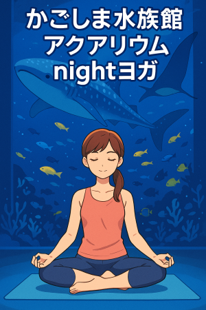 鹿児島 かごしま水族館 アクアリウムnightヨガ 2025-10 ～心も体もリセット～