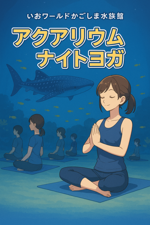 [終了]鹿児島 アクアリウムナイトヨガ2025-06  ～非日常の空間で身心リラックス～ - 鹿児島イベント情報