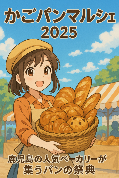 [終了]鹿児島 かごパンマルシェ2025-06 ～人気ベーカリーが限定出店～ - 鹿児島イベント情報