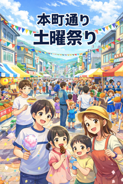 [終了]鹿児島出水 第11回本町通り土曜祭り 2026 ～商店街が祭り会場に変わる日～ - 鹿児島イベント情報