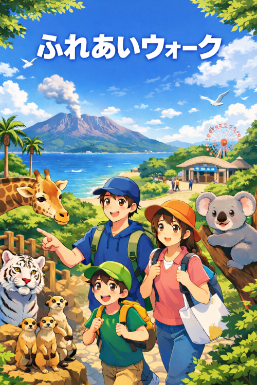 [終了]鹿児島 ふれあいウォークIN平川動物公園＆錦江湾公園 2026 ～海と動物をつなぐ一歩～ - 鹿児島イベント情報