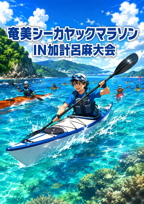 鹿児島瀬戸内町 第34回 奄美シーカヤックマラソンIN加計呂麻大会 2026