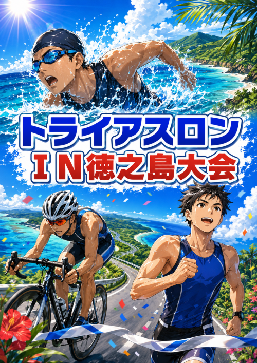 鹿児島天城町 第39回トライアスロンＩＮ徳之島大会 2026 ～青い海から始まる97kmの挑戦。徳之島が熱くなる一日～
