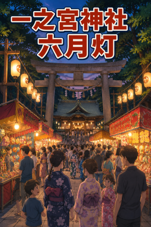 鹿児島鹿児島市 一之宮神社六月灯 2026 ～郡元の夜に灯る、歴史ある一之宮神社の夏祭り～