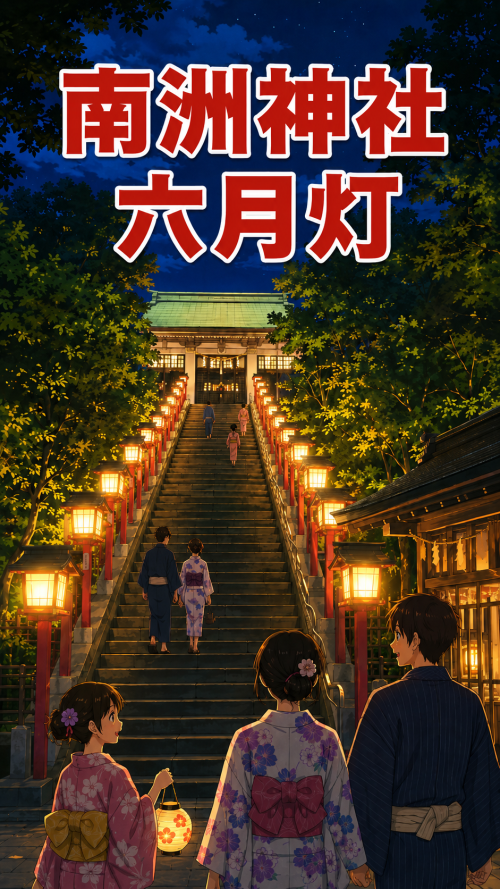 鹿児島鹿児島市 南洲神社六月灯2026 ～西郷ゆかりの地を照らす、鹿児島夏の灯り～