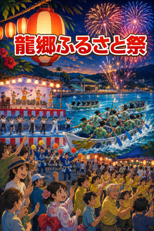 鹿児島龍郷町 第34回龍郷ふるさと祭2026 ～奄美の海と夜空が彩る、龍郷町の夏祭り～