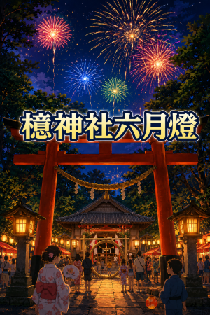 鹿児島曽於市 檍神社六月燈2026 ～神話の郷に灯る、夏の夜のチャリティ六月燈～
