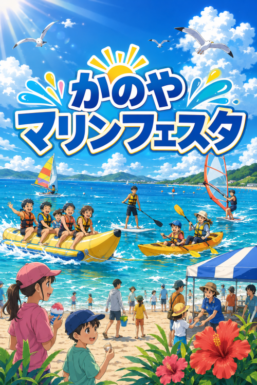 鹿児島鹿屋市 かのやマリンフェスタ2026 ～鹿屋の海で遊びつくす、夏のマリン体験イベント～