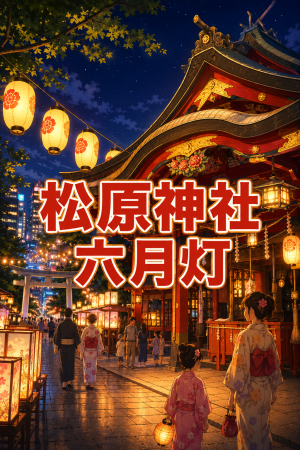 鹿児島鹿児島市 松原神社六月灯2026 ～鹿児島の夏をやさしく照らす、松原神社六月灯～