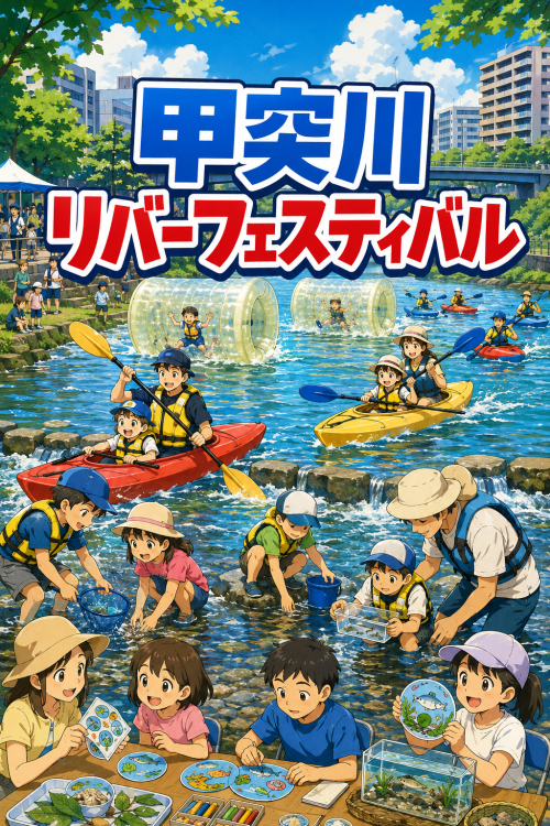 鹿児島鹿児島市 甲突川リバーフェスティバル2026 ～川で遊んで、自然を学ぶ。親子で楽しむ夏の甲突川体験～