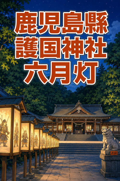 鹿児島市 鹿児島縣護国神社六月灯 2026 ～灯籠の光に祈りを託す、鹿児島の夏を彩る二日間～