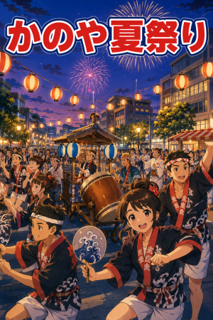鹿児島鹿屋市 かのや夏祭り 2026 ～鹿屋の街が踊りと花火に包まれる、夏の熱い2日間～