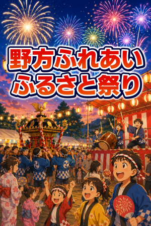 鹿児島大崎町 野方ふれあいふるさと祭り 2026 ～「ありがとう」が夜空に咲く。子ども神輿と花火で楽しむ、野方の夏祭り～
