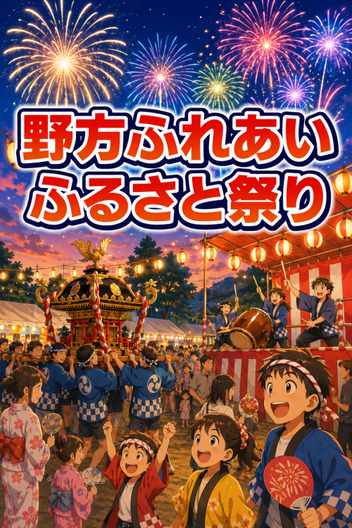 鹿児島大崎町 野方ふれあいふるさと祭り 2026 ～「ありがとう」が夜空に咲く。子ども神輿と花火で楽しむ、野方の夏祭り～