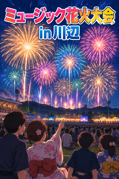 鹿児島南九州市 ミュージック花火大会 in 川辺 2026 ～音楽と約2,000発の花火が共演！川辺の夜空を彩る特別な一夜～