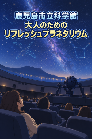 鹿児島 鹿児島市立科学館 大人のためのリフレッシュプラネタリウム2026-10 ～心をほぐす講話と満天の星空。大人だけの特別な夜を鹿児島市立科学館で。～