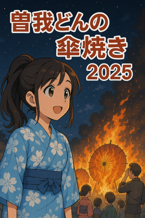 [終了]鹿児島 曽我どんの傘焼き2025 ～鹿児島三大行事の一つ～ - 鹿児島イベント情報