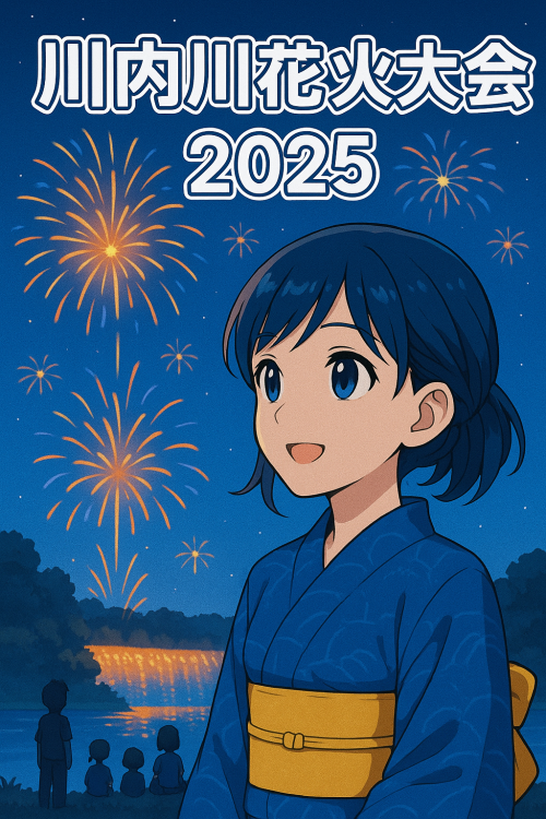 [終了]鹿児島 第67回 川内川花火大会2025 ～幻想的な花火の世界～ - 鹿児島イベント情報