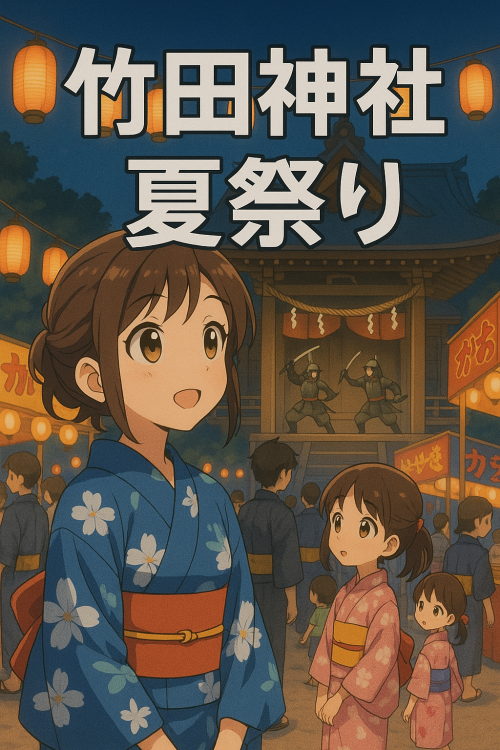 [終了]鹿児島 竹田神社夏祭り2025 ～県下三大夏祭りの一つ～ - 鹿児島イベント情報